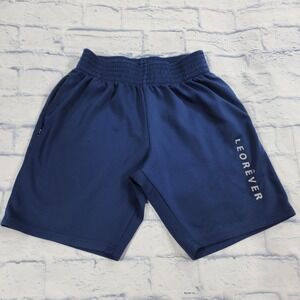 Leorever Quad Shorts MENS SIZE S Blue Training Running Performance  Shorts